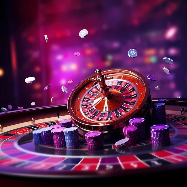 Meja Roulette Eropa K bernuansa hijau